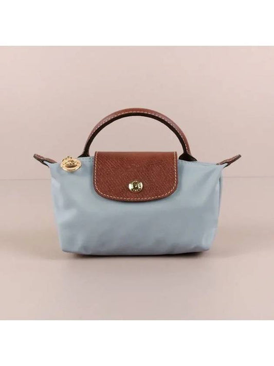 Le Pliage Original Pouch Bag Light Grey - LONGCHAMP - BALAAN 2