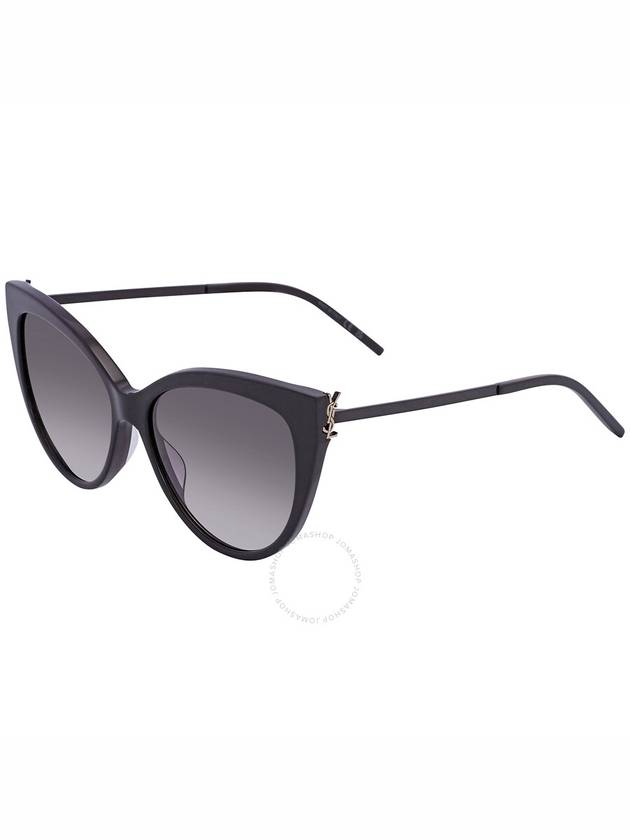 Saint Laurent Smoke Gradient Cat Eye Ladies Sunglasses SL M48SA 002 56 - SAINT LAURENT - BALAAN 3