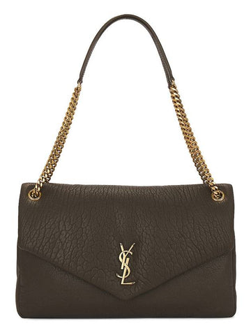 Calypso Chain Large Shoulder Bag Light Musk - SAINT LAURENT - BALAAN 1