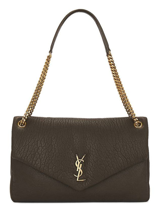 Calypso Chain Large Shoulder Bag Light Musk - SAINT LAURENT - BALAAN 1