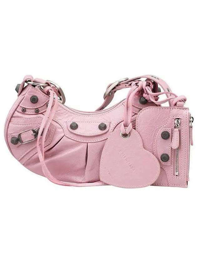 Le Cagole XS Lambskin Shoulder Bag Pink - BALENCIAGA - BALAAN 2