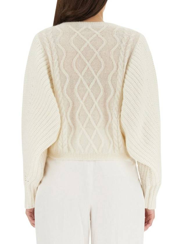 Cardigan MAD213F056H636094 White - FABIANA FILIPPI - BALAAN 4