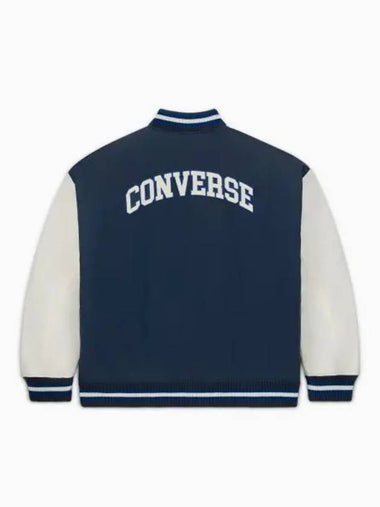 Varsity graphic bomber jacket navy 10026976 A02 - CONVERSE - BALAAN 1