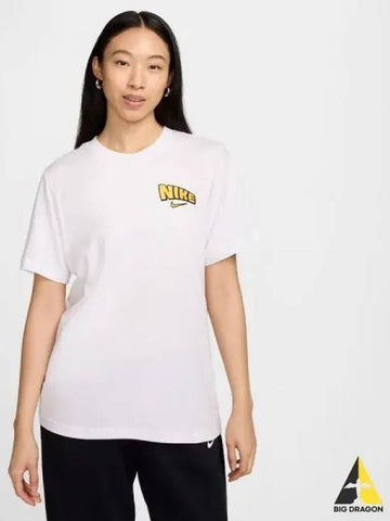 Women s Sportswear Loose Vintage DNA T Shirt 100 - NIKE - BALAAN 1