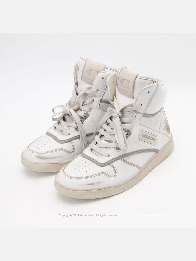 High neck vintage sneakers white 11202hva - COACH - BALAAN 2