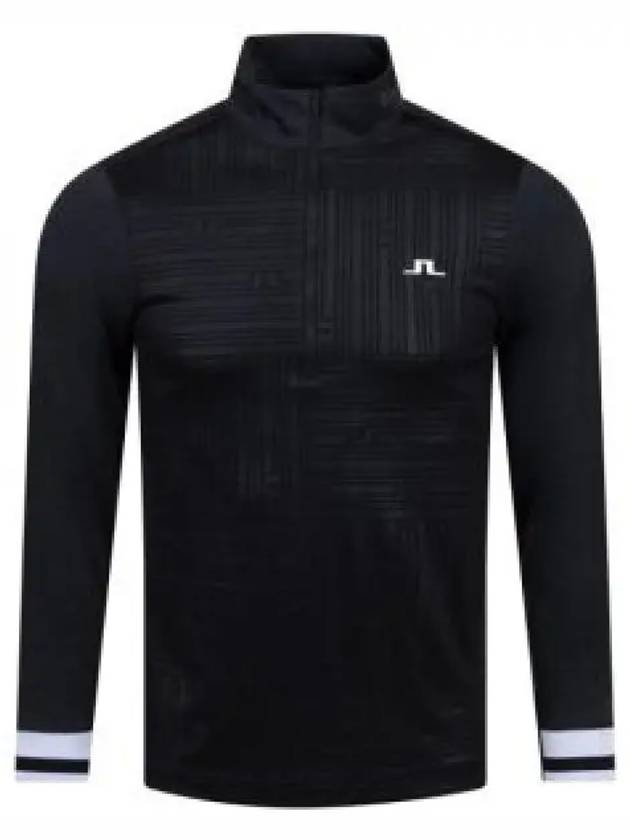 Golf Danny Debossed Mid Layer AMJS07869 9999 Men's Danny Debossed Mid Layer - J.LINDEBERG - BALAAN 2