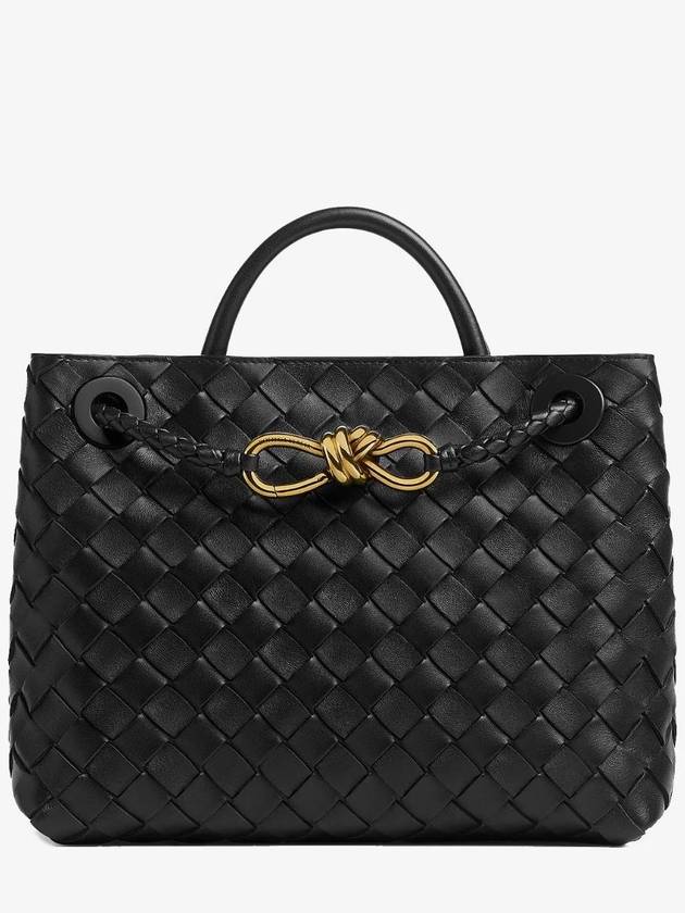 Andiamo Small Tote Bag Black - BOTTEGA VENETA - BALAAN 2