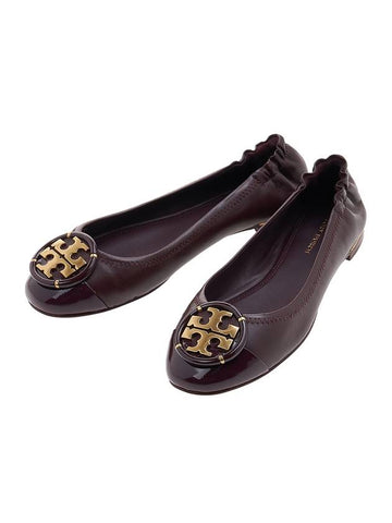 Miller Logo Women's Flat Shoes 141174 600 - TORY BURCH - BALAAN.