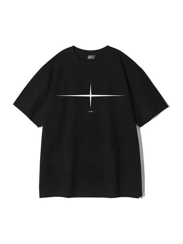 EL Flat Short Sleeve Tee Shirt Black - ELIMENO - BALAAN 1