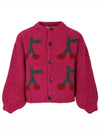 Kids Girls Cherry Cardigan B224AC124 - BOBO CHOSES - BALAAN 1