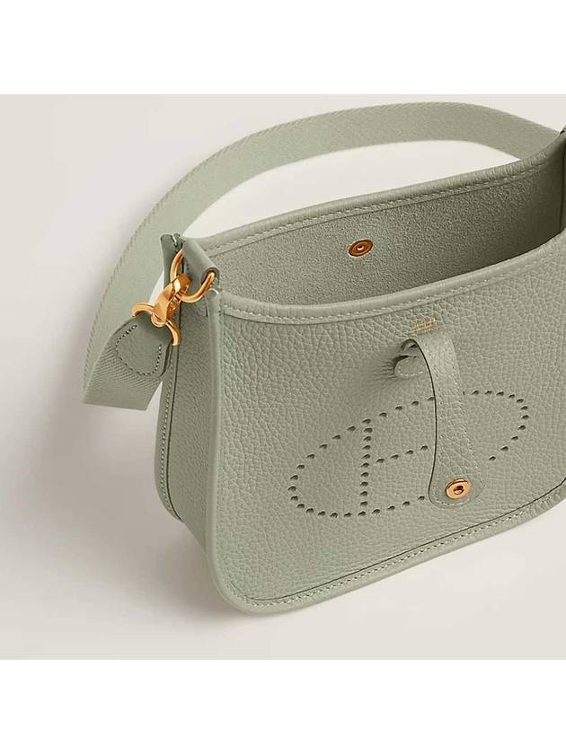 Evelyne 16 Amazon Cross Bag Green - HERMES - BALAAN 5