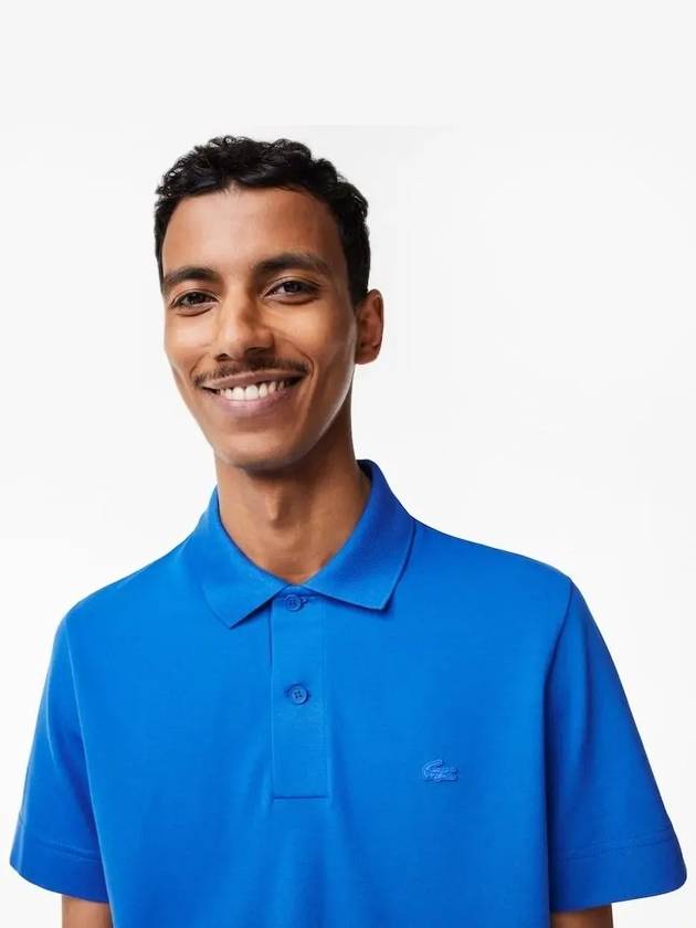 Ultralight Movement Polo Shirt Blue - LACOSTE - BALAAN 3