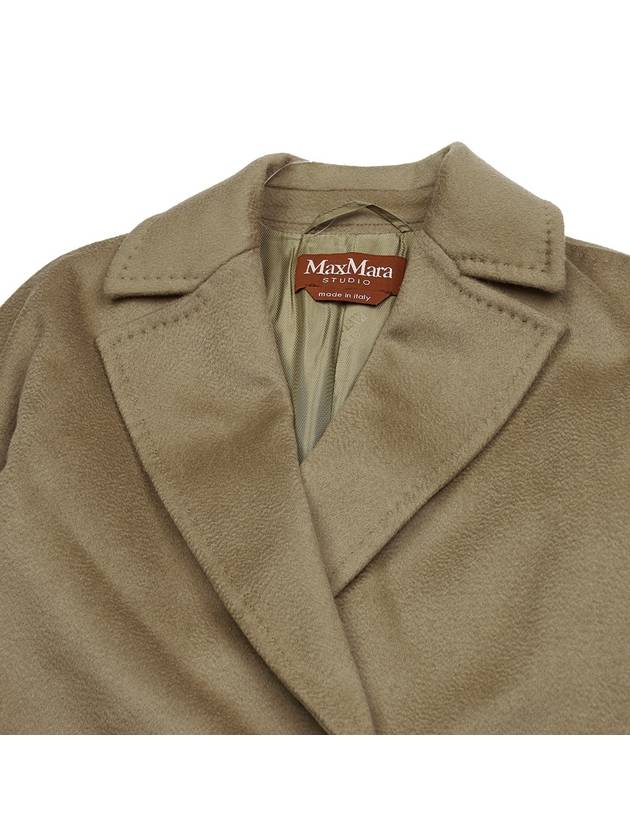 Women s Brado Virgin Wool Coat 006 - MAX MARA - BALAAN 8