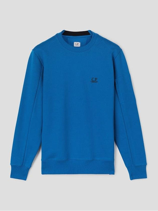 Men's Logo Sweatshirt Blue - CP COMPANY - BALAAN 2