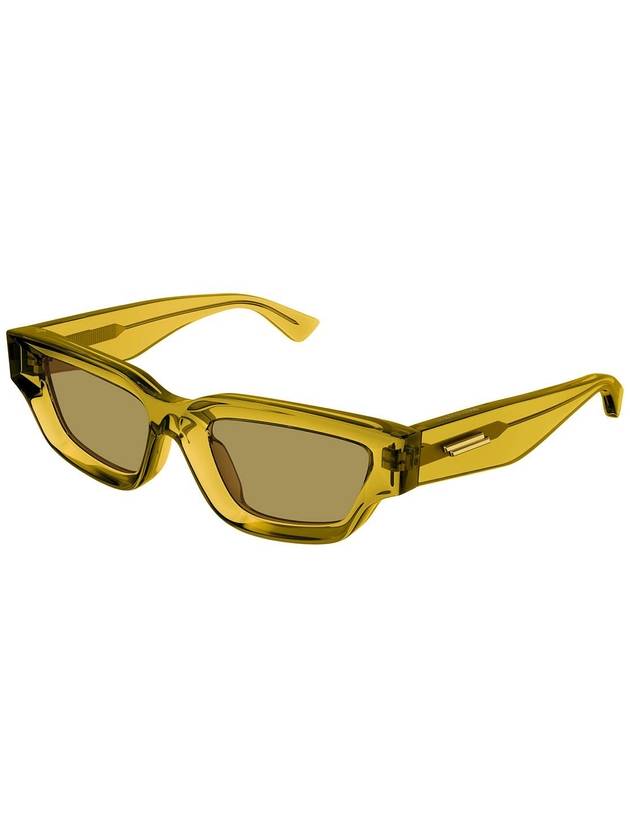 Sunglasses BV1250S 003 TRANSPARENT YELLOW - BOTTEGA VENETA - BALAAN 3