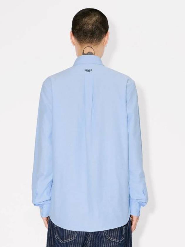 Pop Boke Flower Long Sleeve Shirt Blue - KENZO - BALAAN 5