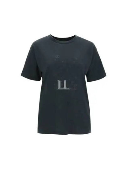 Numeric Logo Short Sleeve T-Shirt Black - MAISON MARGIELA - BALAAN 2