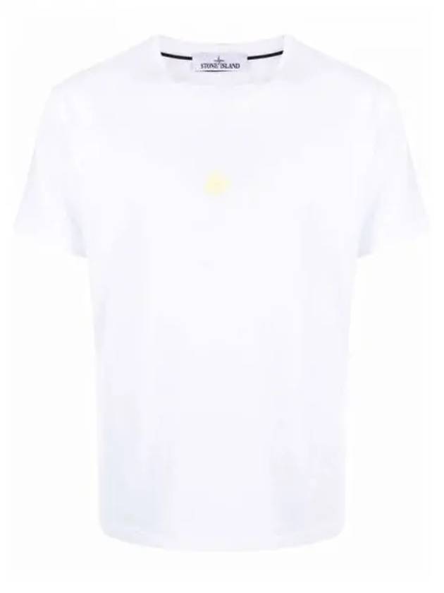 Solar Eclipse Short Sleeve T-Shirt White - STONE ISLAND - BALAAN 2