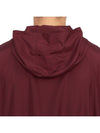 Men's Back Logo Hooded Windbreaker Burgundy - GOLDEN GOOSE - BALAAN 8