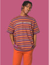 Big T-Shirt Color Stripes_Purple Multi (C602P06PF22-501) - MARC JACOBS - BALAAN 15