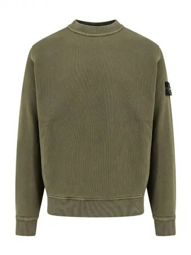 Compass Badge Sweatshirt Green - STONE ISLAND - BALAAN 2