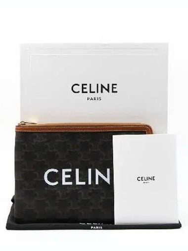 10D672BZQ 04LU Clutch Bag - CELINE - BALAAN 1