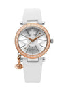 ORB Leather Watch White - VIVIENNE WESTWOOD - BALAAN 3