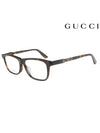 Glasses Frame GG0755OA 002 Square Acetate Women's Glasses - GUCCI - BALAAN.