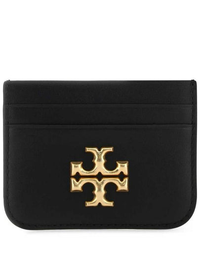 Eleanor Card Wallet Black - TORY BURCH - BALAAN 2