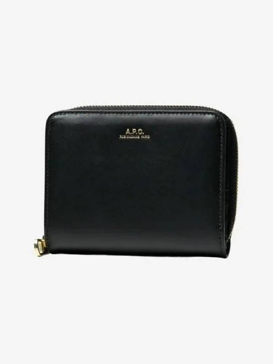 Emmanuel Compact Half Wallet Black - A.P.C. - BALAAN 2