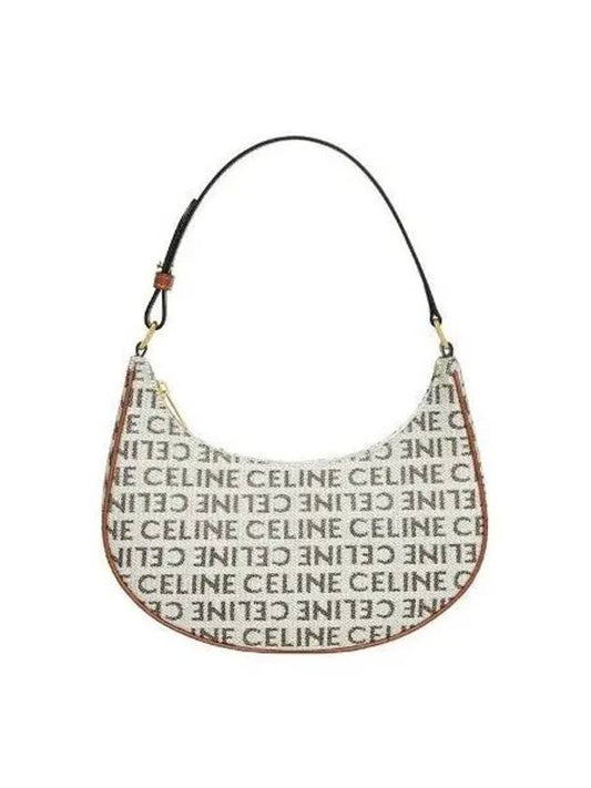 All over textile Abba shoulder bag natural 1039343 - CELINE - BALAAN 1