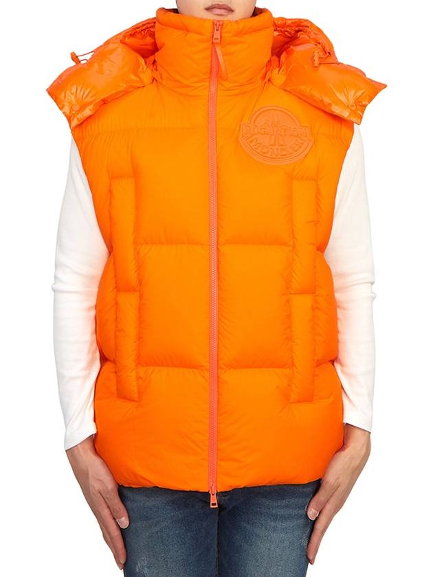 Apus Padded Vest Orange - MONCLER - BALAAN 3