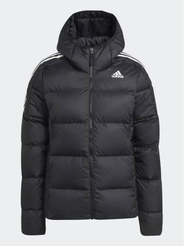 Essential Midweight Down Hooded Jacket GT9175 668795 - ADIDAS - BALAAN 1