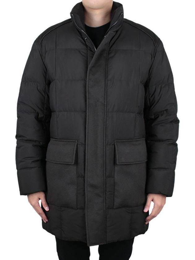 Parson Quilted Long Padding Black - LORO PIANA - BALAAN 3