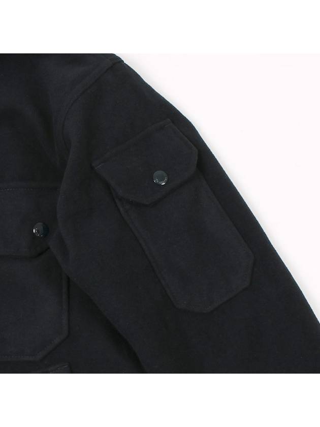 Melton Explorer Shirt Jacket Charcoal - ENGINEERED GARMENTS - BALAAN 6