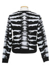 2062 1001 VILLARRICA Black White Sweatshirt - MARCELO BURLON - BALAAN 3