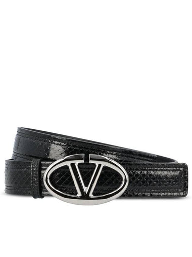 Valentino Garavani Belts Black - VALENTINO - BALAAN 1