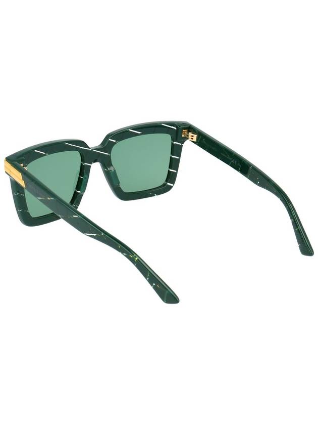 Sunglasses BV1005S 008 GREEN - BOTTEGA VENETA - BALAAN 3