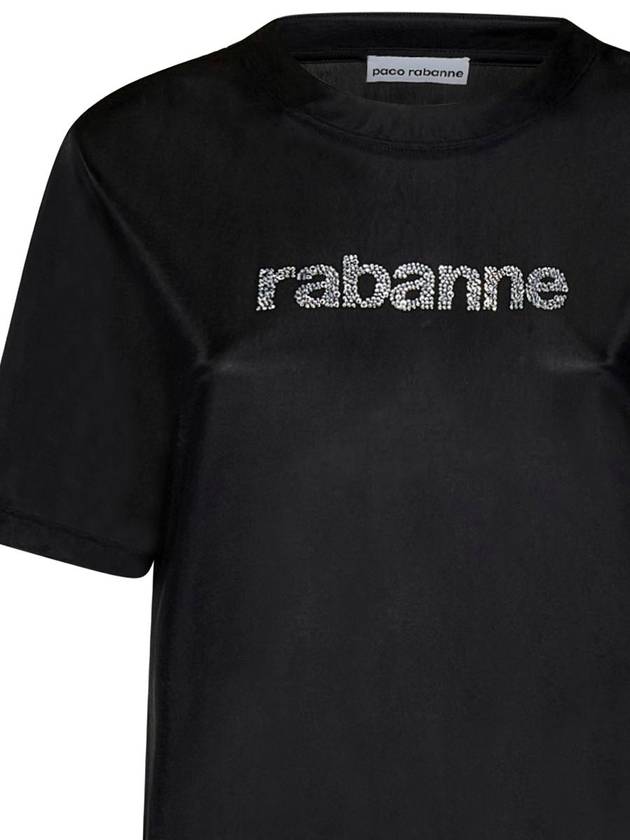 Rabanne T-Shirt With Logo - PACO RABANNE - BALAAN 3