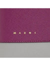 Saffiano Tri-Fold Half Wallet Purple - MARNI - BALAAN 5