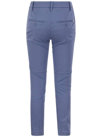 PERFECT - Slim-fit Cotton Gabardine Trousers - DONDUP - BALAAN 2