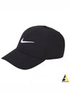 Dri Fit Club Structure Swoosh Ball Cap Black - NIKE - BALAAN 2