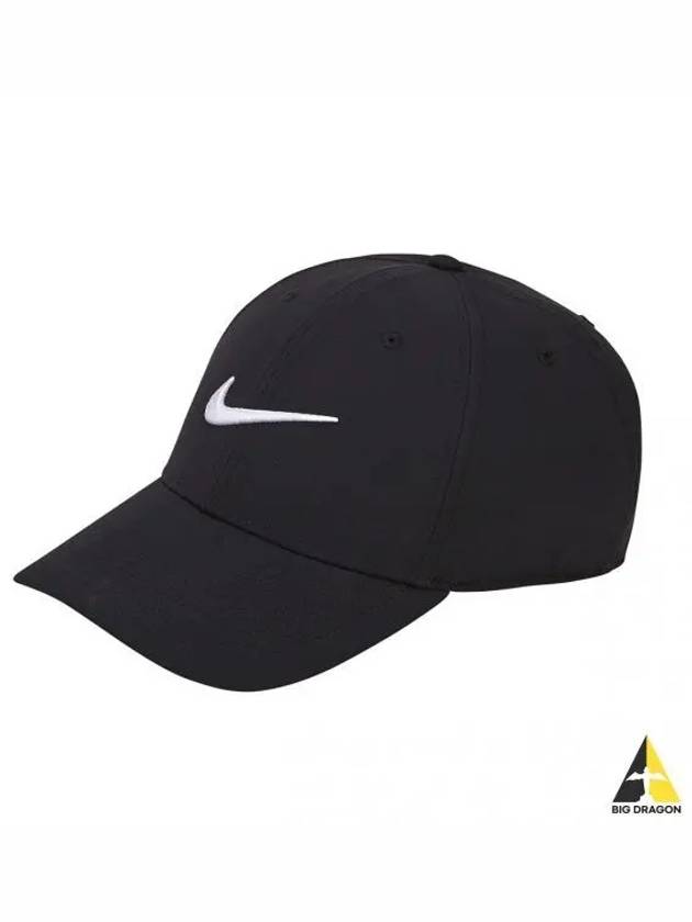 Dri Fit Club Structure Swoosh Ball Cap Black - NIKE - BALAAN 2