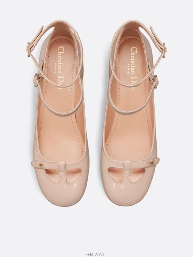 Aime Patent Calfskin Pumps Nude - DIOR - BALAAN 8