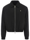 De Coeur Zip-Up Jacket Black - AMI - BALAAN 2