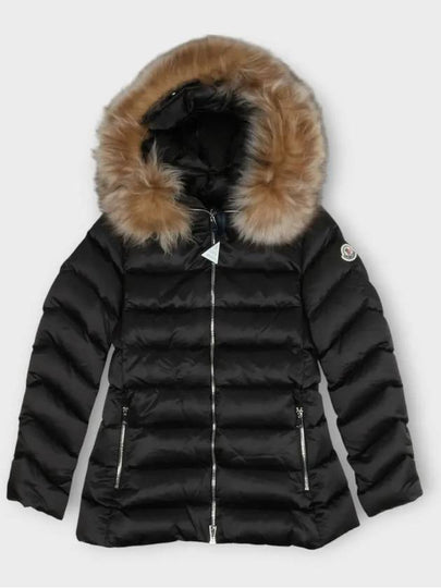 logo patch CUPIDONE short down hood padded jacket black 1A00177 59685 99M - MONCLER - BALAAN 2