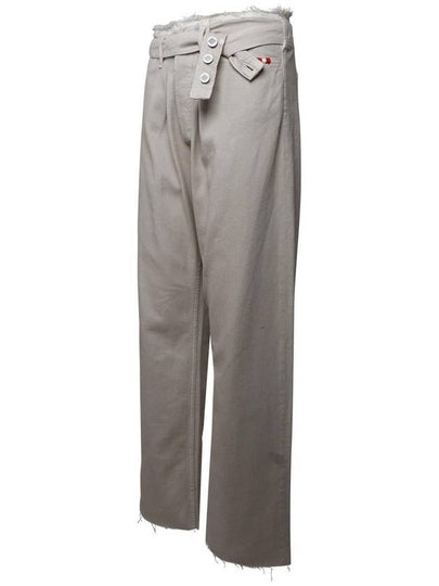 Amish Beige Cotton Jeans - AMISH - BALAAN 2