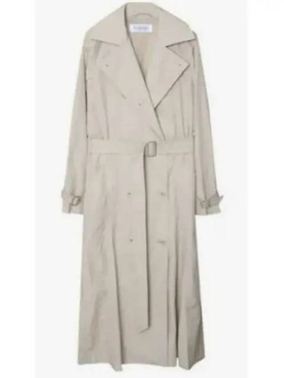 Fronda Double Breasted Trench Coat Beige - MAX MARA - BALAAN 2