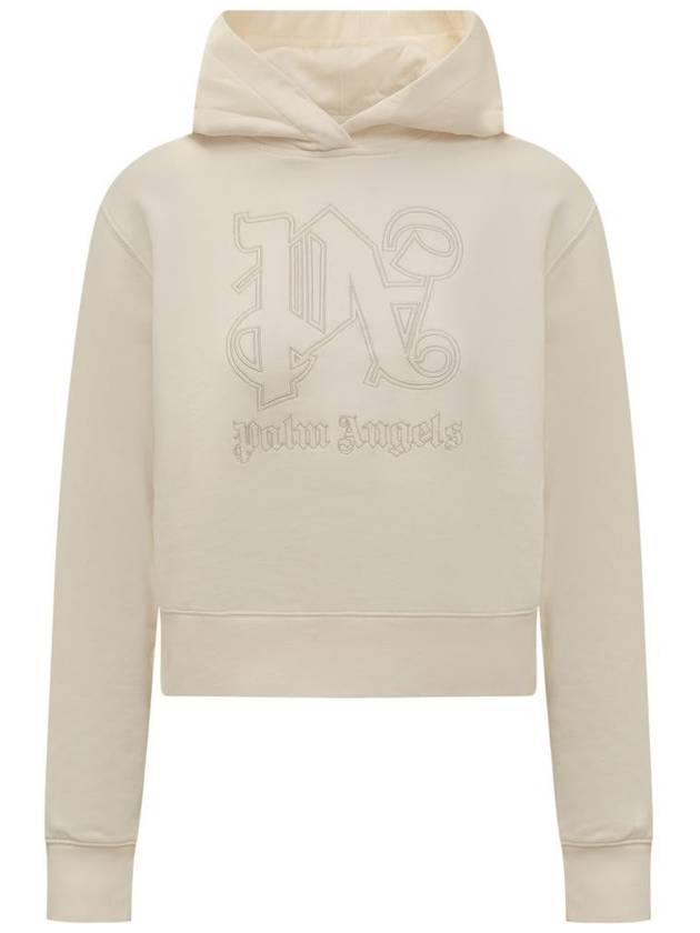 Hooded Sweatshirt PWBB069R24FLE001 0303 - PALM ANGELS - BALAAN 2