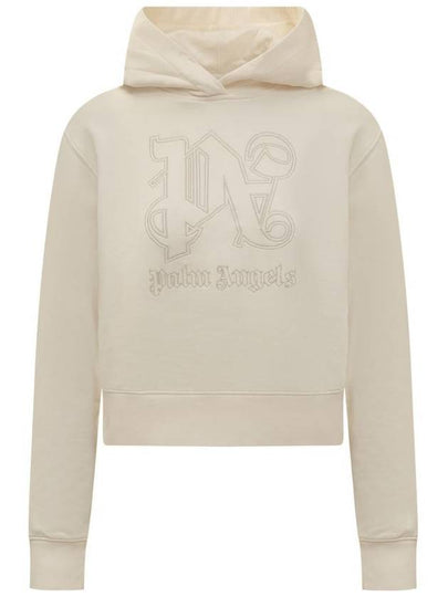 Hooded Sweatshirt PWBB069R24FLE001 0303 - PALM ANGELS - BALAAN 2